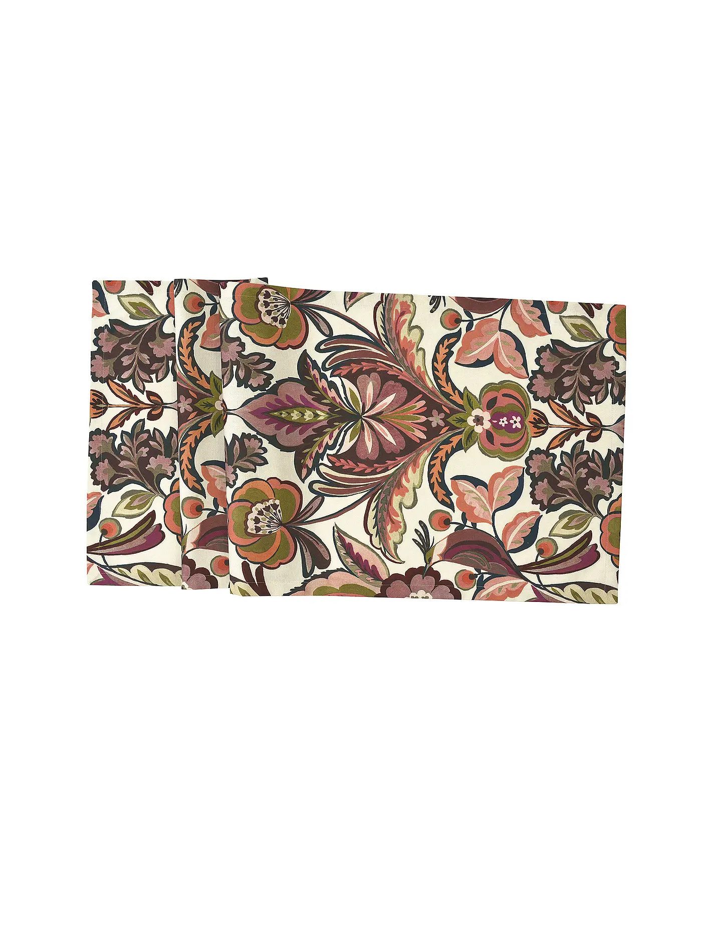 SANDER | Tischläufer ARABESQUE 50x140cm Berry | 